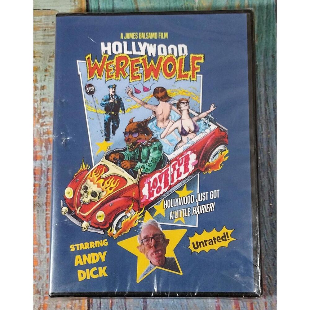 Hollywood Werewolf DVD Comedy Film Starring Andy Dick‎